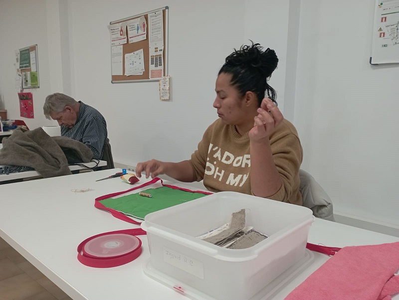 Taller de costura del Club Social de Figueres 