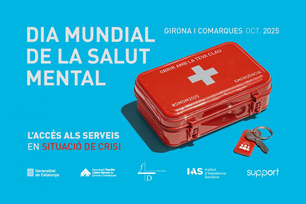 Més de cinquanta actes i activitats programades a les comarques gironines amb motiu del Dia Mundial de la Salut Mental