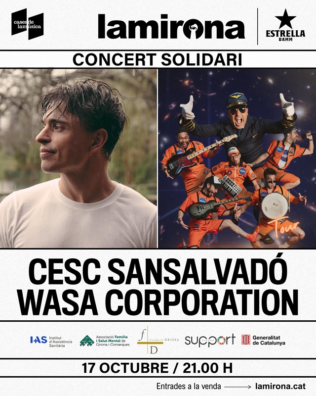 Concert solidari per la salut mental, divendres 17 d’octubre a La Mirona de Salt