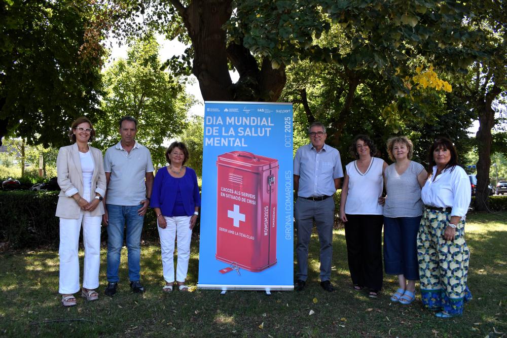 L’accés als serveis en situació de crisi centra la campanya del Dia Mundial de la Salut Mental a les comarques gironines